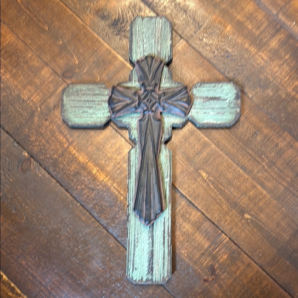 Rustic Wooden Cross Decor